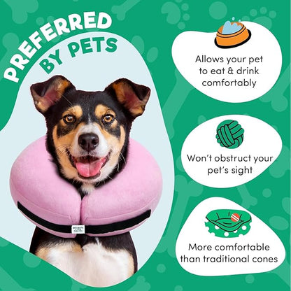 BENCMATE Inflatable Dog Cone Collar Alternative, Soft Dog Cone - Image 5