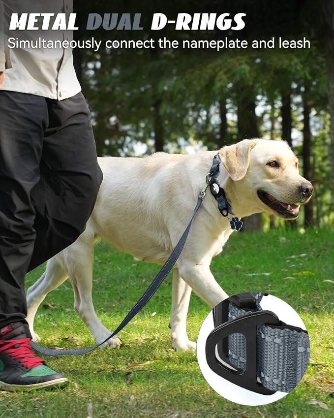 Joytale Airtag Dog Collar, Reflective Pet Collar - Image 4