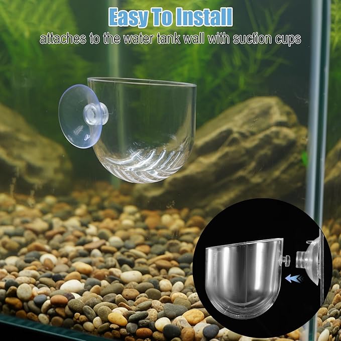 3 Pack Aquarium Plant Holder Clear Fish Tank Plant Holder Fishes Tanks Plants - Image 5