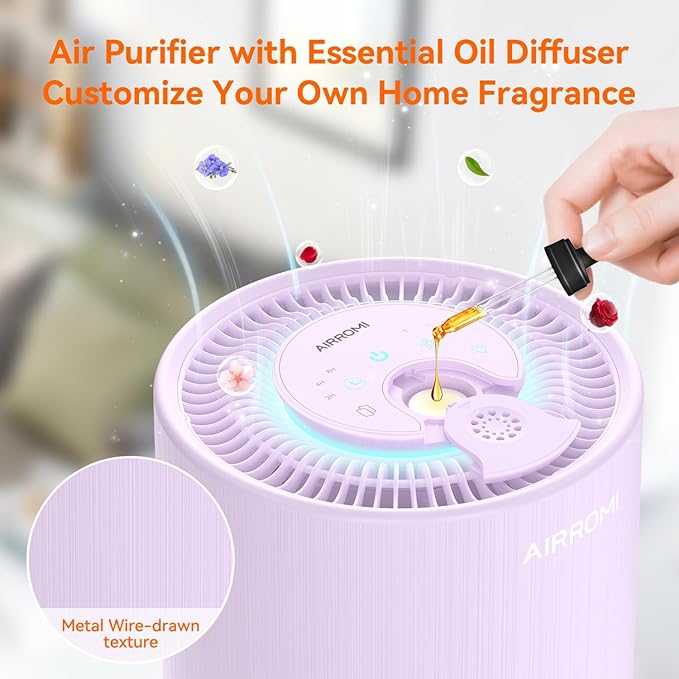 AIRROMI Air Purifier for Bedroom - Image 5