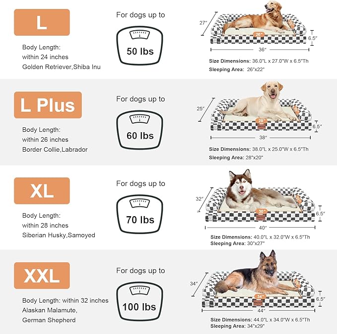 Large Dog Bed Orthopedic Washable: Beds Bolster XL Bed Big XLarge Dogs Egg - Image 7