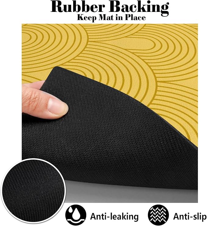 Dog Food Mats for Floors Absorbent, Pet Cat Food Mat - Image 5