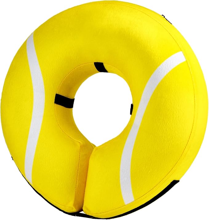 BENCMATE Inflatable Dog Cone Collar Alternative, Soft Dog Cone by BENCMATE