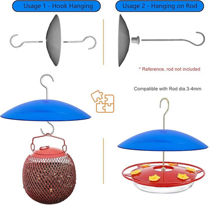 Small Rain Cover for Bird Feeder - Image 3