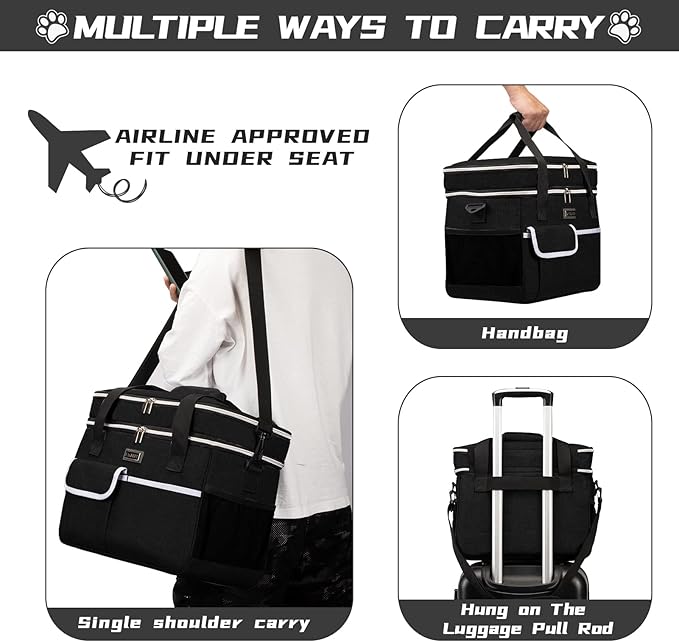 BAGLHER Dog Travel Bag for Supplies - Image 6