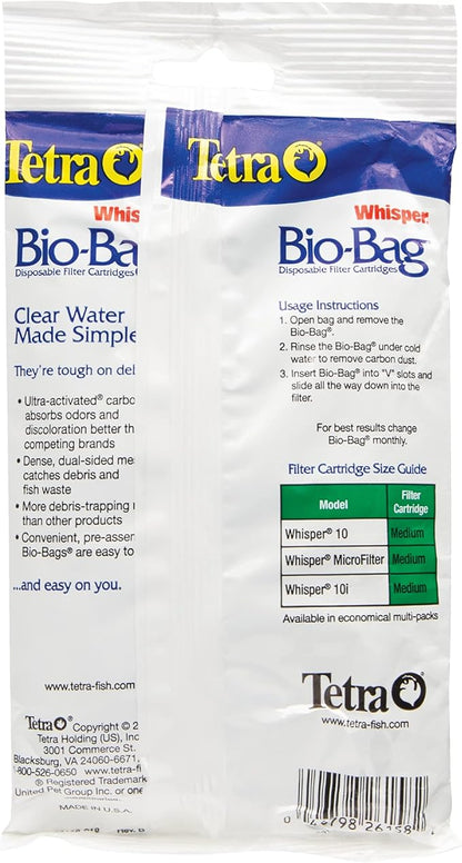 Tetra Whisper Bio-Bag Filter Aquarium Cartridges, Medium Filter - Image 3