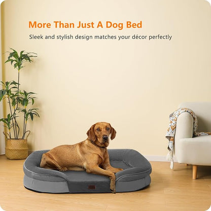 Dwanton Orthopedic Dog Bed for Extra Large Dogs - Image 9