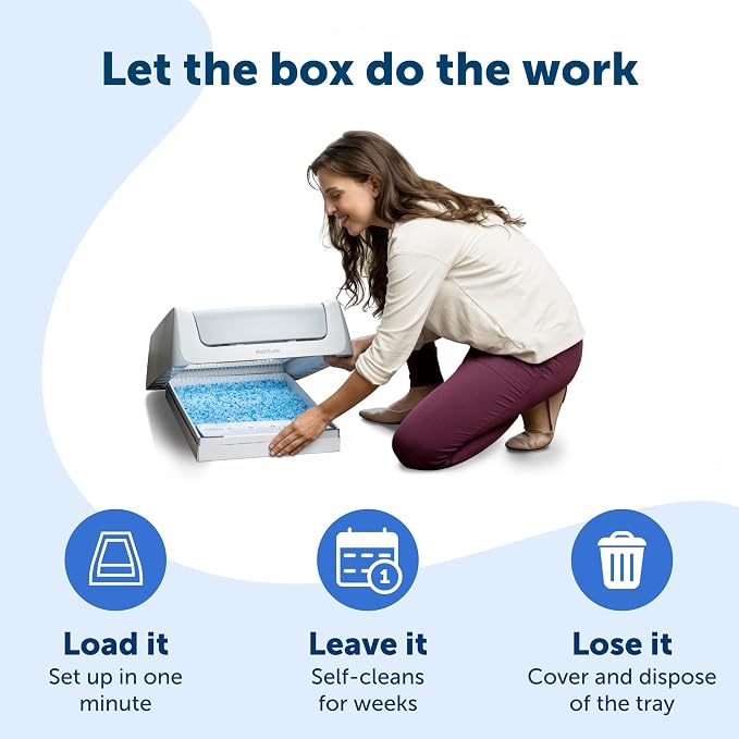 PetSafe Legacy ScoopFree Crystal Pro Self-Cleaning Automatic Cat Litter Box - Image 4