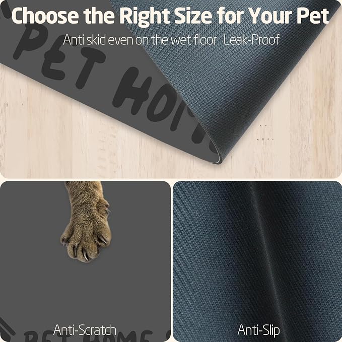 Pet Feeding Mats-Absorbent Dog Mat - Image 7