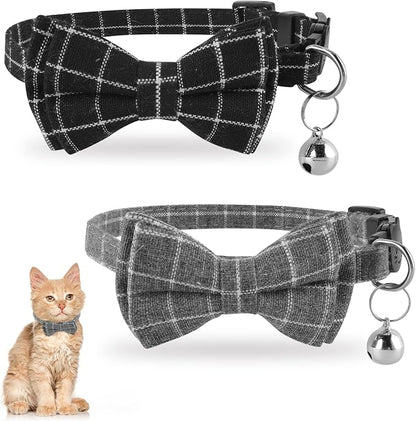 Jeffdad 2Pcs Cat Collar Breakaway, Cat Collar by Jeffdad