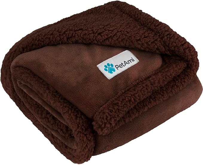 PetAmi Dog Blanket for Bed, XL Pet Blanket Large Dogs, Fleece Furniture Couch by PetAmi