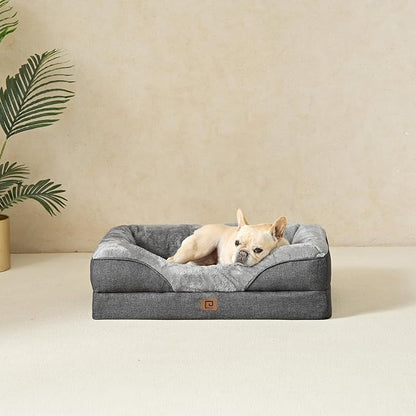 EHEYCIGA Orthopedic Dog Bed for Medium Dog, Waterproof Liner & Washable - Image 8