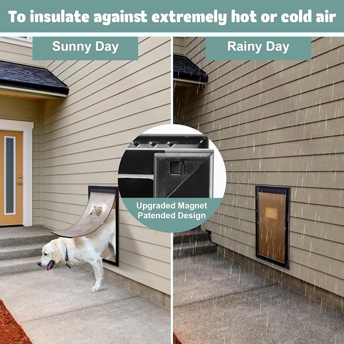 Dog Door Aluminum Pet Door - Image 7