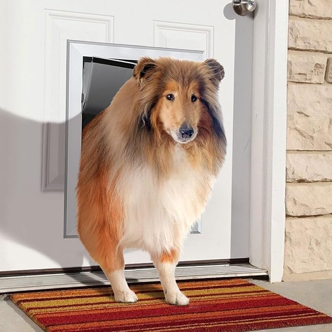 Ownpets Aluminum Extra Large Dog Door, Pet Door - Image 4