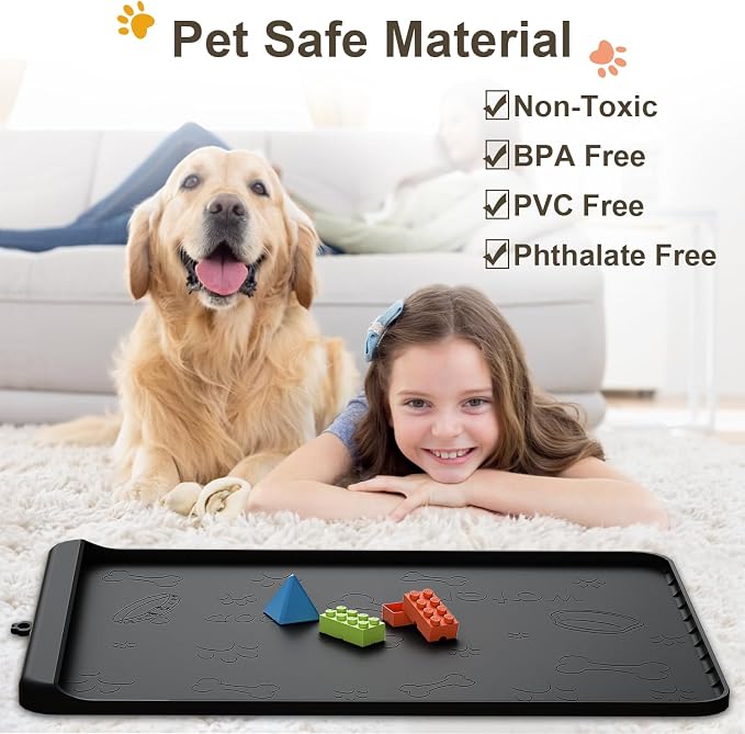 Dog Food Mat - Silicone Dog Mat - Image 3
