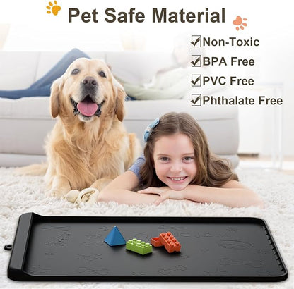 Dog Food Mat - Silicone Dog Mat - Image 3