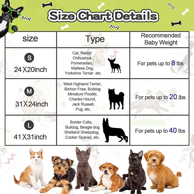 Rezutan Dog Blanket for Medium Dogs 1 Pack 3 Premium Soft Cat Puppy Blankets - Image 6