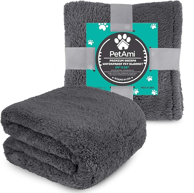 PetAmi Fluffy Waterproof Dog Blanket - Image 8