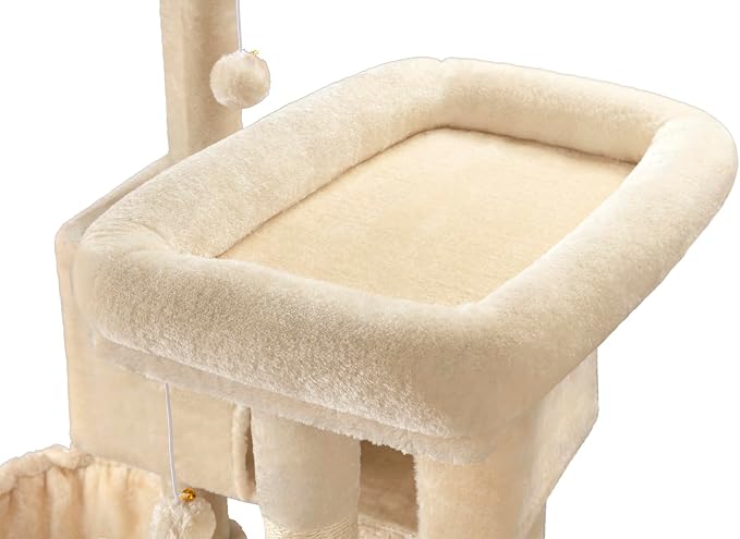 MUTICOR 66 Inches Multi-Level Large Cat Tree Tower - Image 8