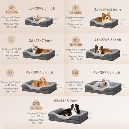 EHEYCIGA Orthopedic XXL Dog Bed - Image 5