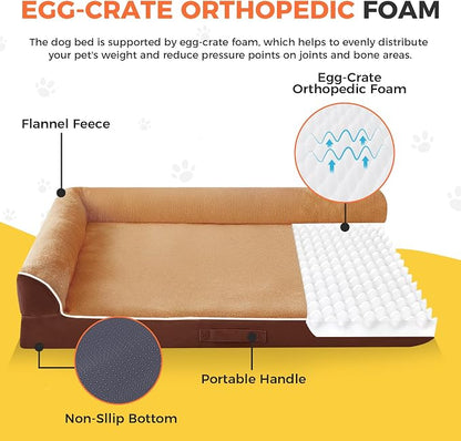 Dog Bed Large Sized Dogs, XXL Orthopedic Dog Bed - Image 2