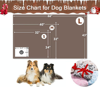 Stuffed Brown Small Premium Soft Dog Blanket, - Image 5