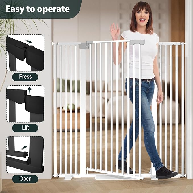 51'' Extra Tall Cat Gate Barrier - Image 5