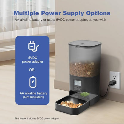Automatic Cat Feeder, Cat Food Dispenser - Image 7
