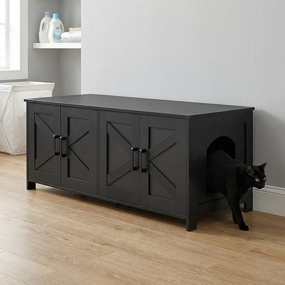 Homhedy Cat Litter Box Enclosure - Image 5