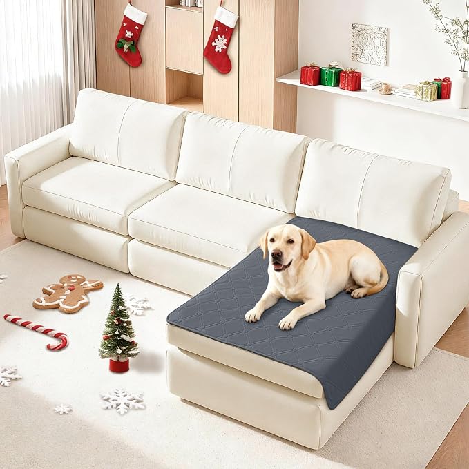 Waterproof Dog Blanket, Non-Slip Soft Pet Bed Cover, Couch Cover by CYCMACOHOME