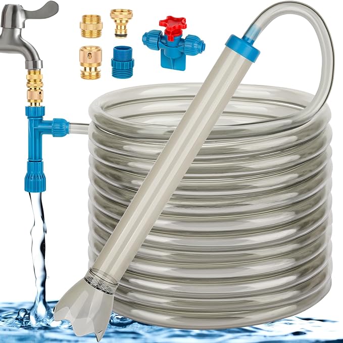 fishkeeper 50FT Aquarium Gravel Vacuum Water Changer by fishkeeper