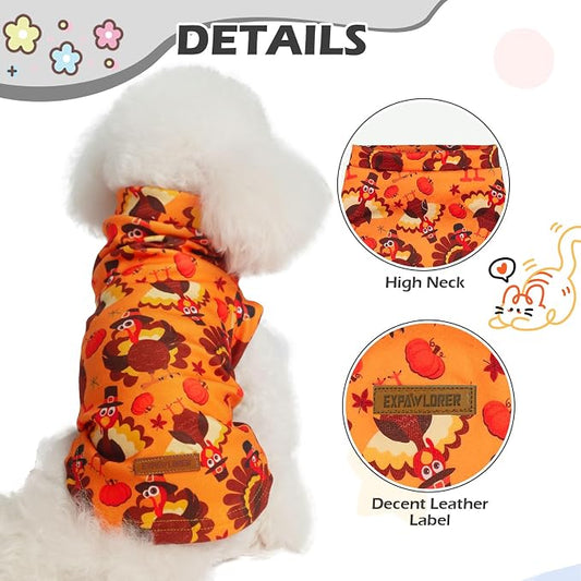 EXPAWLORER Thanksgiving Cat Sweater - Image 2