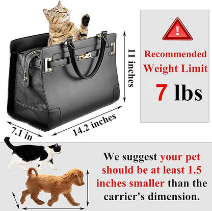 Fashion Dog Purse Carrier for Small Dogs - Image 3