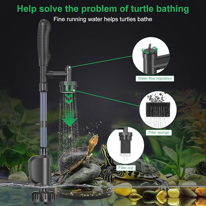 Electric Aquarium Vacuum Gravel Cleaner, 36W Electric Fish Tank Cleaning Tools - Image 2