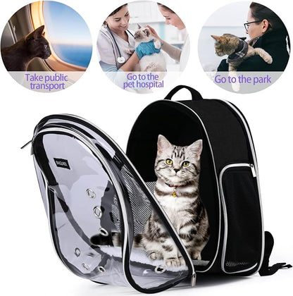 BAGLHER Cat Carrier Backpack Bubble - Image 7