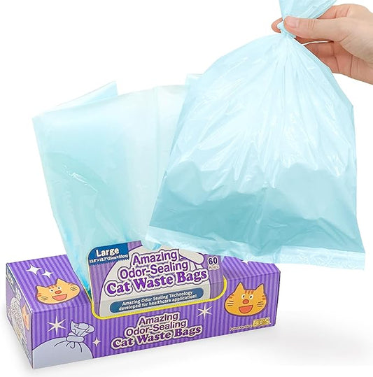 BOS Amazing Odor Sealing Cat Waste Disposal Bags by BOS