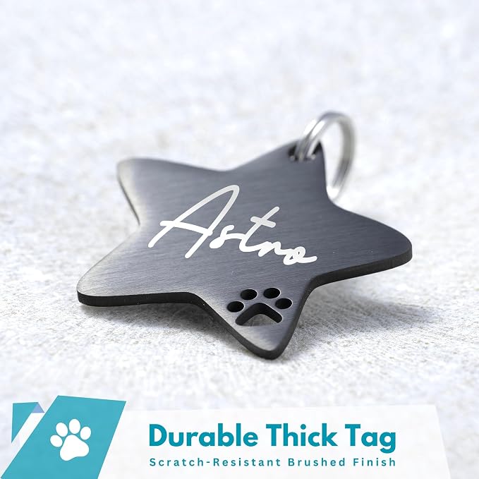 Ultra Joys Dog Tags Personalized - Image 2