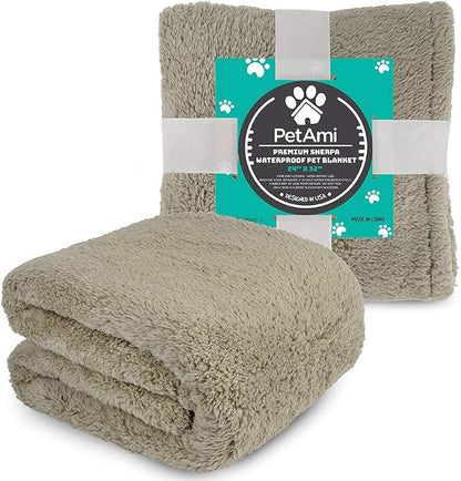 PetAmi Fluffy Waterproof Dog Blanket - Image 8