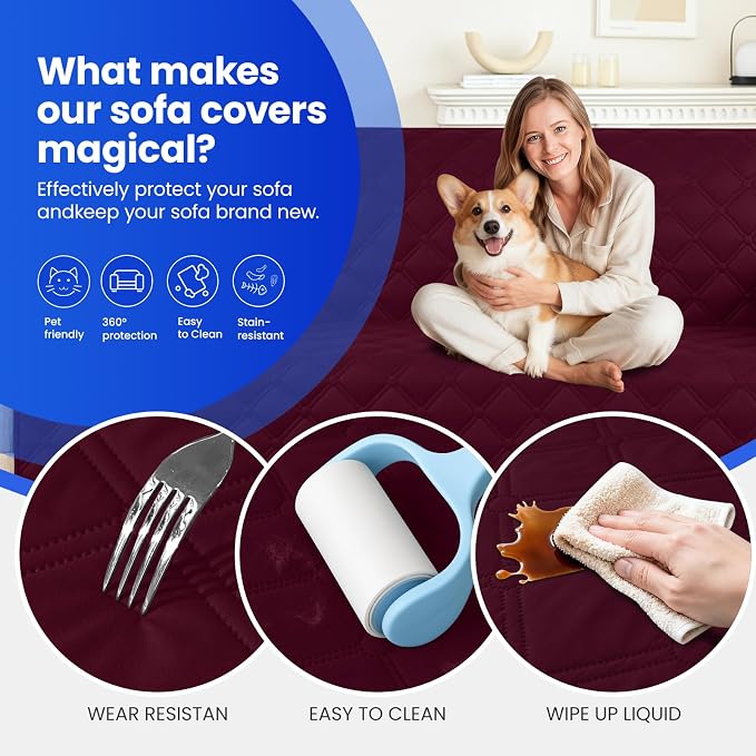 Waterproof Dog Bed Cover, Non-Slip Dog Blanket - Image 6