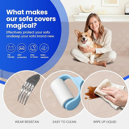Waterproof Dog Bed Cover Pet Blanket, Soft Couch Cover - Image 6