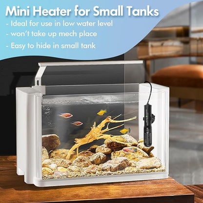 Orlushy 25W Small Submersible Aquarium Heater, Constant Temperature Betta Fish - Image 6