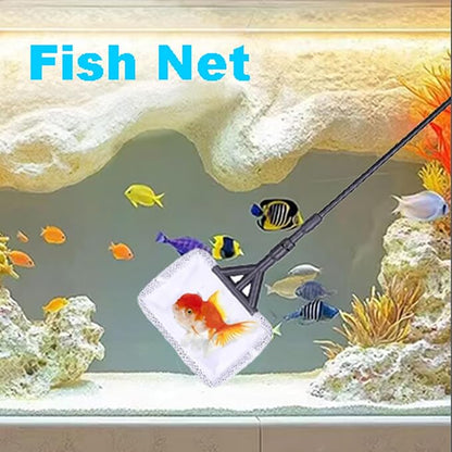 Carefree Fish 4IN1 Aquarium Cleaning Tools Long Handle Adjustable Length - Image 6