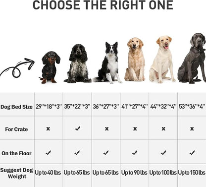 MIHIKK Waterproof Dog Bed Medium Size Dog Orthopedic Dog Beds - Image 5