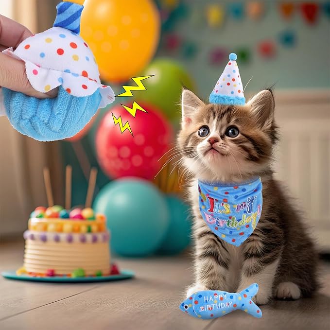 BINGPET Cat Birthday Catnip Toys - Image 6