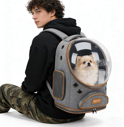 Cat Backpack Carrier, Breathable Cat Carrier Large Space Bubble Pet Backpack - Image 6