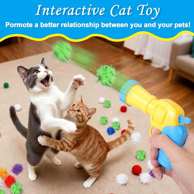 219PCS Cat Ball Pit with Balls, Interactive Toy - Image 5