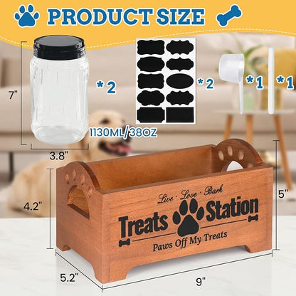 Dog Treat Container Dog Food Container - Image 6