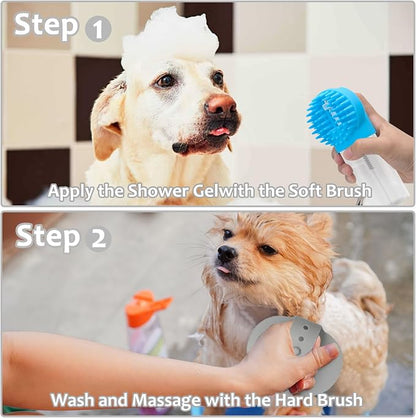 ELEGX Pet Grooming Bath Massage Brush - Image 4