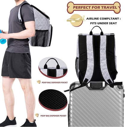 BAGLHER Dog Travel Bag Backpack, Airline Approved Pet Supplies Backpack - Image 5