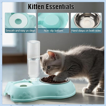 Eccliy Kitten Starter Kit, Pet Toy, Folding Carrier, Climbing Frame, Automatic - Image 5